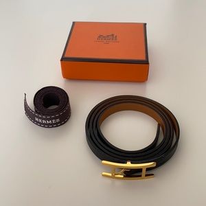 Hermès Leather Bracelet (New)